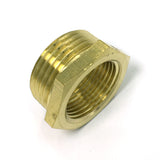 Max Pipe Brass Thread Adapter Hose Fittings Hose Connector  1 inch x 6 points