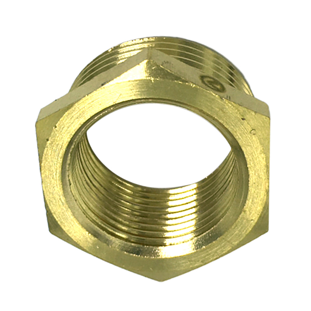 Max Pipe Brass Thread Adapter Hose Fittings Hose Connector  1 inch x 6 points