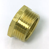 Max Pipe Brass Thread Adapter Hose Fittings Hose Connector  1 inch x 6 points