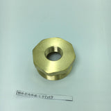 Max 1 Pc Full Brass Male to Female Thread Adapter Connector Fitting DN40 x DN15