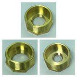 Max 1 Pc Full Brass Male to Female Thread Adapter Connector Fitting DN40 x DN15