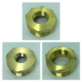 Max 1 Pc Full Brass Male to Female Thread Adapter Connector Fitting DN40 x DN15