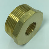 Max 1 Pc Full Brass Male to Female Thread Adapter Connector Fitting DN40 x DN15