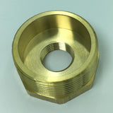 Max 1 Pc Full Brass Male to Female Thread Adapter Connector Fitting DN40 x DN15
