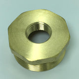 Max 1 Pc Full Brass Male to Female Thread Adapter Connector Fitting DN40 x DN15