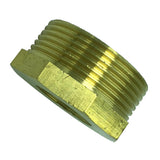 Max 1 Pc Full Brass Male to Female Thread Adapter Connector Fitting DN40 x DN20