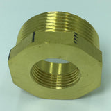 Max 1 Pc Full Brass Male to Female Thread Adapter Connector Fitting DN40 x DN20