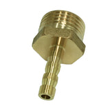 Maxbell 1x Brass Barbed Hose Fitting Connector Adapter with Male Pipe 6mm Barb Dia
