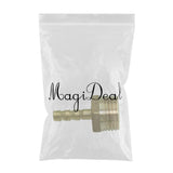 Maxbell 1x Brass Barbed Hose Fitting Connector Adapter with Male Pipe 6mm Barb Dia