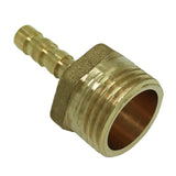 Maxbell 1x Brass Barbed Hose Fitting Connector Adapter with Male Pipe 6mm Barb Dia