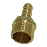 Maxbell 1x Brass Barbed Hose Fitting Connector Adapter with Male Pipe 10mm Barb Dia