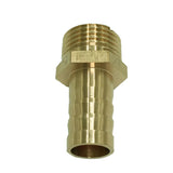 Maxbell 1x Brass Barbed Hose Fitting Connector Adapter with Male Pipe 14mm Barb Dia