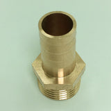 Maxbell 1x Brass Barbed Hose Fitting Connector Adapter with Male Pipe 14mm Barb Dia