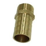 Maxbell 1x Brass Barbed Hose Fitting Connector Adapter with Male Pipe 19mm Barb Dia