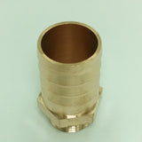 Maxbell 1x Brass Barbed Hose Fitting Connector Adapter with Male Pipe 25mm Barb Dia