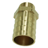 Maxbell 1x Brass Barbed Hose Fitting Connector Adapter with Male Pipe 25mm Barb Dia