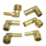 Max Brass 1/2 inch Thread 90 Degree Quick Joint Coupler Fittings 20mm x 8mm