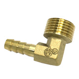 Max Brass 1/2 inch Thread 90 Degree Quick Joint Coupler Fittings 20mm x 8mm