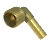 Max Brass 1/2 inch Thread 90 Degree Quick Joint Coupler Fittings 20mm x 10mm