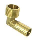 Max Brass 1/2 inch Thread 90 Degree Quick Joint Coupler Fittings 20mm x 14mm