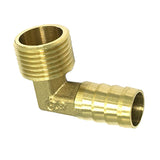 Max Brass 1/2 inch Thread 90 Degree Quick Joint Coupler Fittings 20mm x 14mm