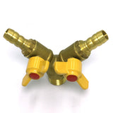 Max Brass 1/2 inch Male Thread 2 Plug-in Valve Pneumatic Quick Coupler Fittings