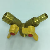 Max Brass 1/2in Male Thread Right Plug-in Valve Pneumatic Quick Coupler Fittings