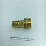 Max Brass Male Thread Hose Pipe Fitting, 3/4" Male Pipe Connector Kit DN20x19mm