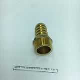 Max Brass Male Thread Hose Pipe Fitting, 3/4" Male Pipe Connector Kit DN20x19mm