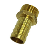 Max Brass Male Thread Hose Pipe Fitting, 3/4