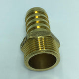 Max Brass Male Thread Hose Pipe Fitting, 3/4" Male Pipe Connector Kit DN20x19mm