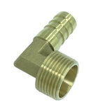 Max 3/4'' Elbow Brass Quick Release Pneumatic Connectors Air Line Fittings 16mm