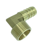 Max 3/4'' Elbow Brass Quick Release Pneumatic Connectors Air Line Fittings 16mm