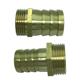 Max Brass Male Thread Hose Pipe Fitting 1'' Male Pipe Connector Bronze DN25x25mm