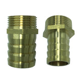 Max Brass Male Thread Hose Pipe Fitting 1'' Male Pipe Connector Bronze DN25x25mm