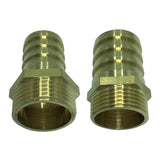 Max Brass Male Thread Hose Pipe Fitting 1'' Male Pipe Connector Bronze DN25x25mm