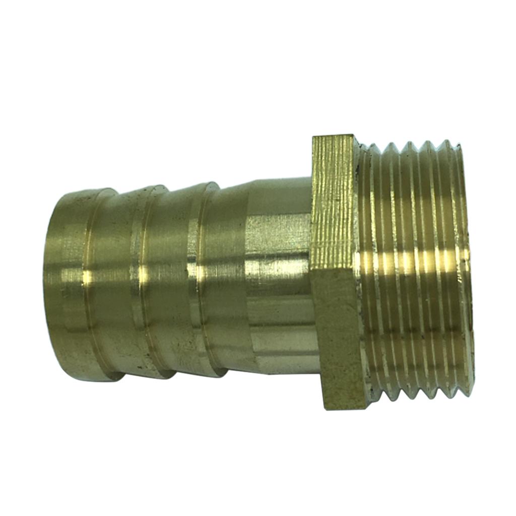 Max Brass Male Thread Hose Pipe Fitting 1'' Male Pipe Connector Bronze DN25x25mm