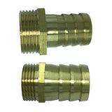 Max Brass Male Thread Hose Pipe Fitting 1'' Male Pipe Connector Bronze DN25x25mm