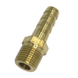 Max Brass Male Thread Hose Pipe Fitting, 1/8'' Male Pipe Connector Kit DN6x6mm