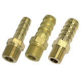 Max Brass Male Thread Hose Pipe Fitting, 1/8'' Male Pipe Connector Kit DN6x6mm