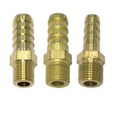 Max Brass Male Thread Hose Pipe Fitting, 1/8'' Male Pipe Connector Kit DN6x6mm