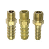 Max Brass Male Thread Hose Pipe Fitting, 1/8'' Male Pipe Connector Kit DN6x6mm