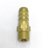 Max Brass Male Thread Hose Pipe Fitting, 1/8'' Male Pipe Connector Kit DN6x8mm