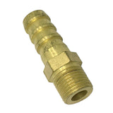 Max Brass Male Thread Hose Pipe Fitting, 1/8'' Male Pipe Connector Kit DN6x8mm