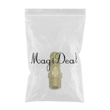 Max Brass Male Thread Hose Pipe Fitting, 1/8'' Male Pipe Connector Kit DN6x8mm