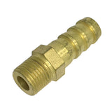 Max Brass Male Thread Hose Pipe Fitting, 1/8'' Male Pipe Connector Kit DN6x8mm