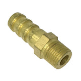 Max Brass Male Thread Hose Pipe Fitting, 1/8'' Male Pipe Connector Kit DN6x8mm