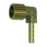 Max Brass Barb Hose Fitting 90 Degree Hose Barbed Connector  6mm Barbed