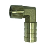 Max Brass Barb Hose Fitting 90 Degree Hose Barbed Connector  16mm Barbed