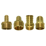 Max Brass Barbed Hose Fitting Connector Adapter Male Pipe 19mm Barb Dia